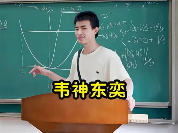 数学大神韦神东奕个人简介资料介绍