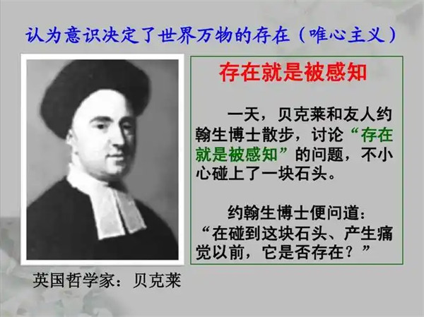 存在就是被感知是什么观点谁提出来的