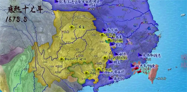 三藩之乱是指的哪三藩打了多少年