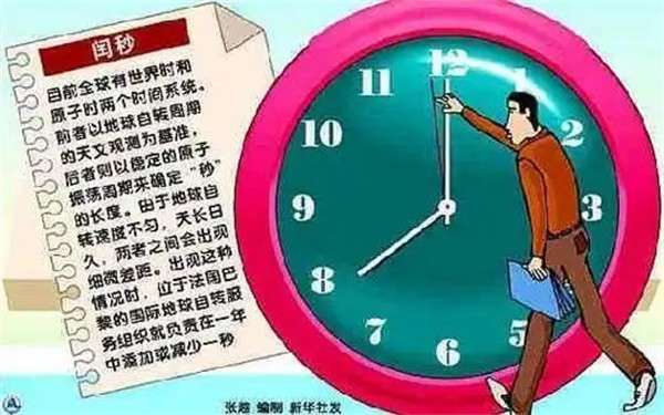 闰秒是什么意思是怎么产生的