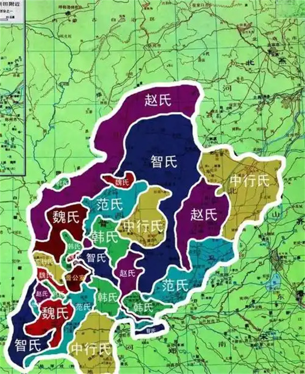 三家分晋是哪三个国家哪一年发生的
