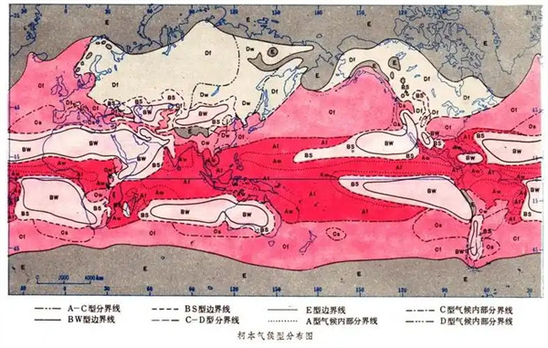 柯本气候分类法分了几个气候是以什么为基础